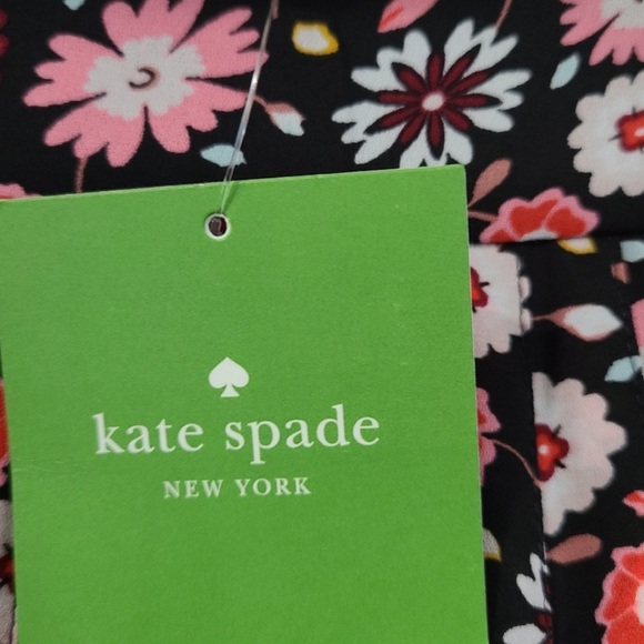 KATE SPADE SHADOW BUDS PLEATED SKIRT SIZE 10 NWT - Picture 13 of 16